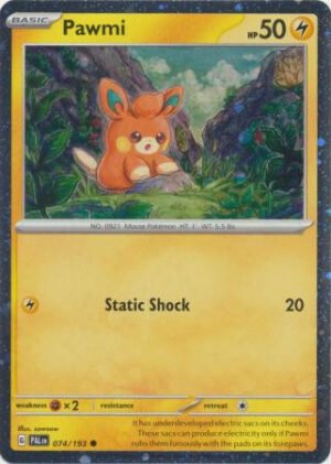 SV Paldea Evolved 074/193 Pawmi (Cosmo Holo)