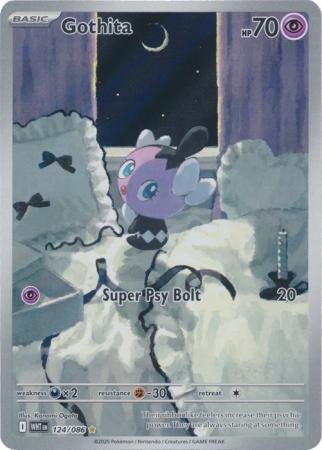 SV White Flare 124/086 Gothita (Illustration Rare)