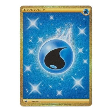 Chilling Reign 231/198 Water Energy (Secret Rare)