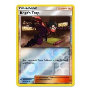 SM Unbroken Bonds 177/214 Koga's Trap (Reverse Holo)