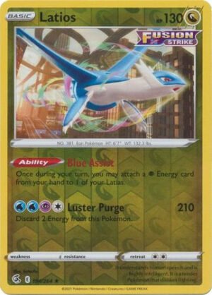 Fusion Strike 194/264 Latios (Reverse Holo)