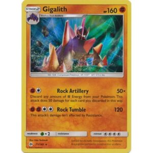 Sun and Moon (Base Set) 71/149 Gigalith (Holo)