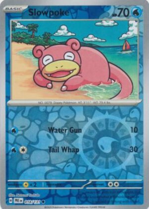 SV Prismatic Evolutions 018/131 Slowpoke (Reverse Holo)