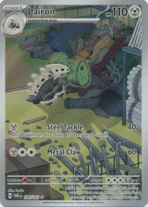 SV Twilight Masquerade 184/167 Lairon (Illustration Rare)