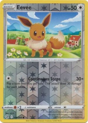 Fusion Strike 205/264 Eevee (Reverse Holo)