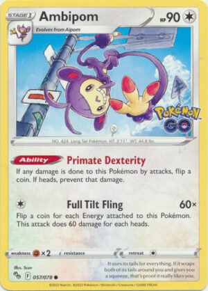 Pokemon GO 057/078 Ambipom