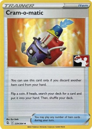 Fusion Strike 229/264 Cram-o-matic (Prize Pack League Promo Holo)