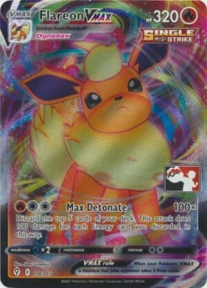Evolving Skies 018/203 Flareon VMAX (Prize Pack League Promo)