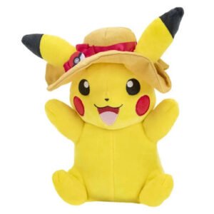 Pokemon 8-Inch Pikachu with Sun Hat Plush