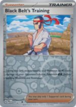 SV Prismatic Evolutions 099/131 Black Belt's Training #099 (Reverse Holo)