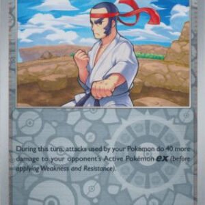 SV Prismatic Evolutions 099/131 Black Belt's Training #099 (Reverse Holo)