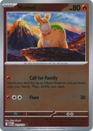 Mega Evolution 021/132 Numel (Reverse Holo)