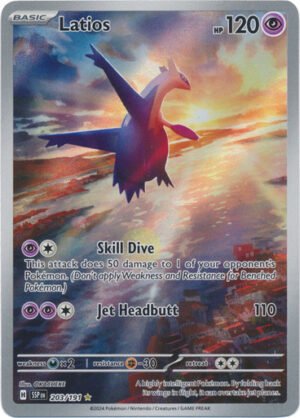 SV Surging Sparks 203/191 Latios (Illustration Rare)