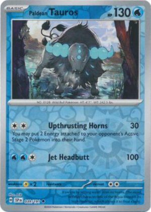 SV Surging Sparks 039/191 Paldean Tauros (Reverse Holo)