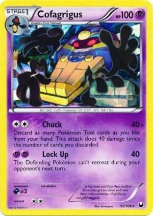 Dark Explorers 52/108 Cofagrigus (Shatter Holo)