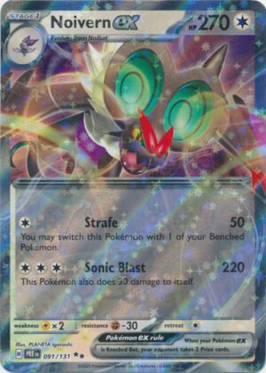 SV Prismatic Evolutions 091/131 Noivern ex (Half Art)