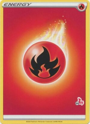 Sword & Shield (Base) EN02 Fire Energy (Cinderace Symbol 24)
