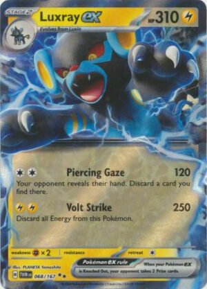 SV Twilight Masquerade 068/167 Luxray ex (Half Art)