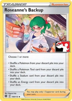 Brilliant Stars 148/172 Roseanne's Backup (Prize Pack League Promo Non-Holo)