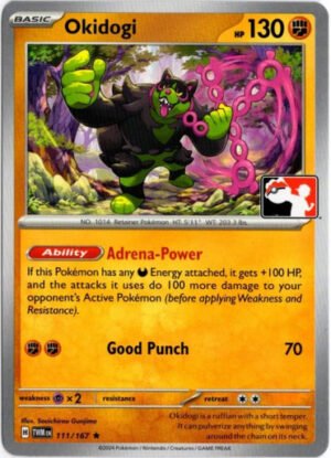 SV Twilight Masquerade 111/167 Okidogi (Prize Pack League Promo Non-Holo)