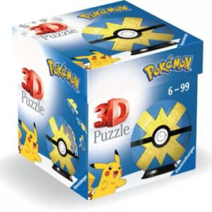 Pokemon Quick Ball 3D Jigsaw Puzzle (54 piece)