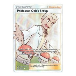 SM Cosmic Eclipse 233/236 Professor Oak's Setup (Full Art)