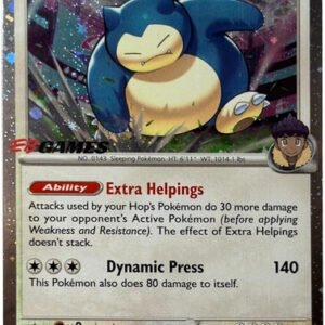 SV Journey Together 117/159 Hop's Snorlax (Cosmo Holo EB Games Stamp)