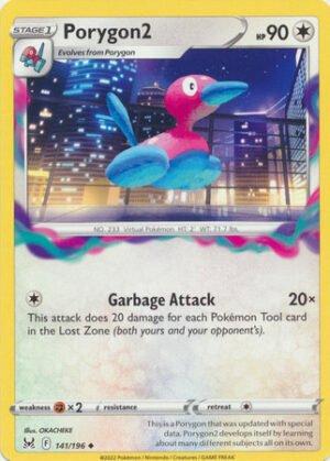 SWSH Lost Origin 141/196 Porygon2