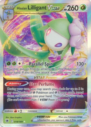 Astral Radiance 018/189 Hisuian Lilligant VSTAR (Full Art)