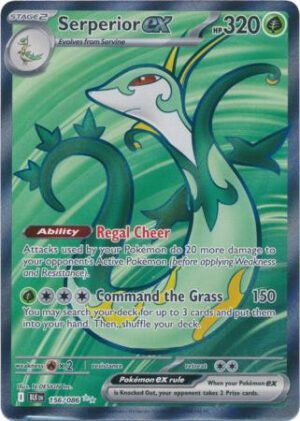 SV Black Bolt 156/086 Serperior ex (Full Art)