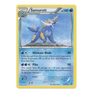 XY Steam Siege 32/114 Samurott