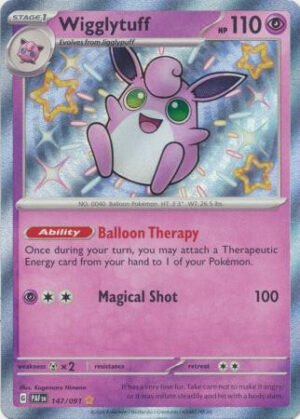 SV Paldean Fates 147/091 Wigglytuff (Holo Shiny)