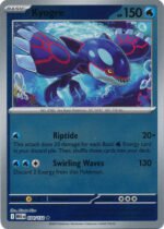 Mega Evolution 034/132 Kyogre (Reverse Holo)