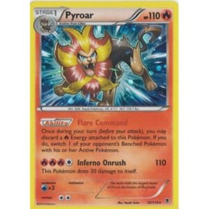 XY Phantom Forces 12/119 Pyroar (Cosmo Holo)