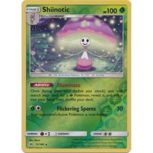 Sun and Moon (Base Set) 17/149 Shiinotic (Reverse Holo)