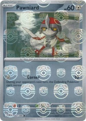 SV Black Bolt 064/086 Pawniard (MASTER BALL Reverse Holo)
