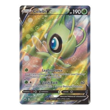 Chilling Reign 160/198 Celebi V (Full Art)
