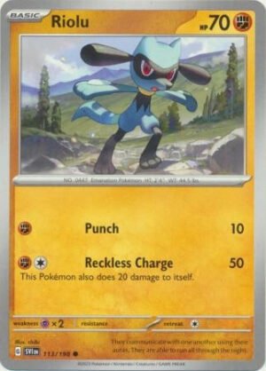 Scarlet & Violet (Base Set) 113/198 Riolu