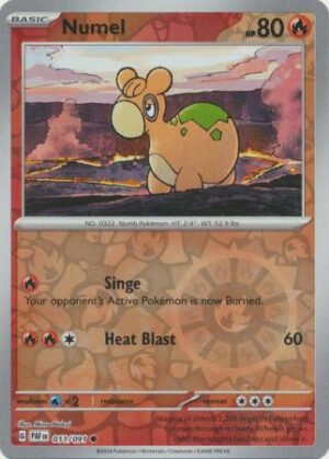 SV Paldean Fates 011/091 Numel (Reverse Holo)