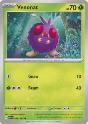 Scarlet & Violet 151 048/165 Venonat