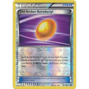 Dark Explorers 97/108 Old Amber Aerodactyl (Reverse Holo)