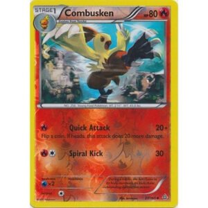 XY Primal Clash 27/160 Combusken (Reverse Holo)