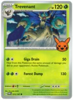 SV Twilight Masquerade 013/167 Trevenant (Pikachu Pumpkin Stamp)