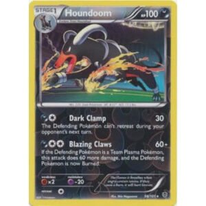 Plasma Blast 56/101 Houndoom (Reverse Holo)