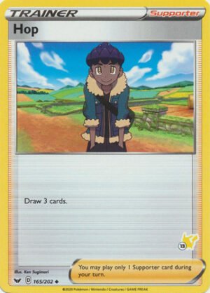 Sword & Shield (Base) 165/202 Hop (Pikachu Symbol 13)