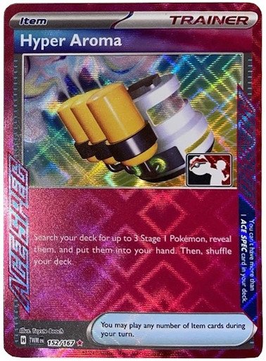 SV Twilight Masquerade 152/167 Hyper Aroma (ACE Spec Prize Pack League Promo Holo)