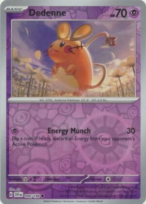 Scarlet & Violet (Base Set) 094/198 Dedenne (Reverse Holo)