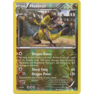XY Break Through 111/162 Haxorus (Reverse Holo)