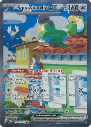 SV Paldea Evolved 264/193 Squawkabilly ex (Alternative Art, Full Art)