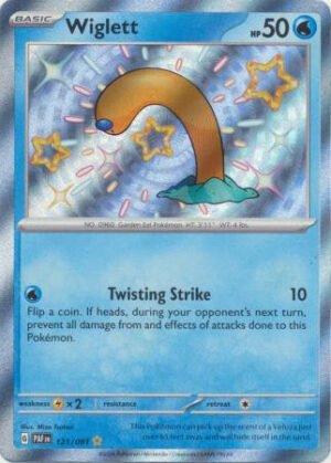 SV Paldean Fates 121/091 Wiglett (Holo Shiny)